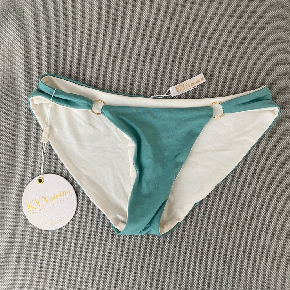 Kya Swim Liz Reversible Bikini Swim Bottoms